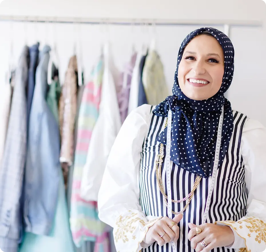 Portrait of Lamia Ashour